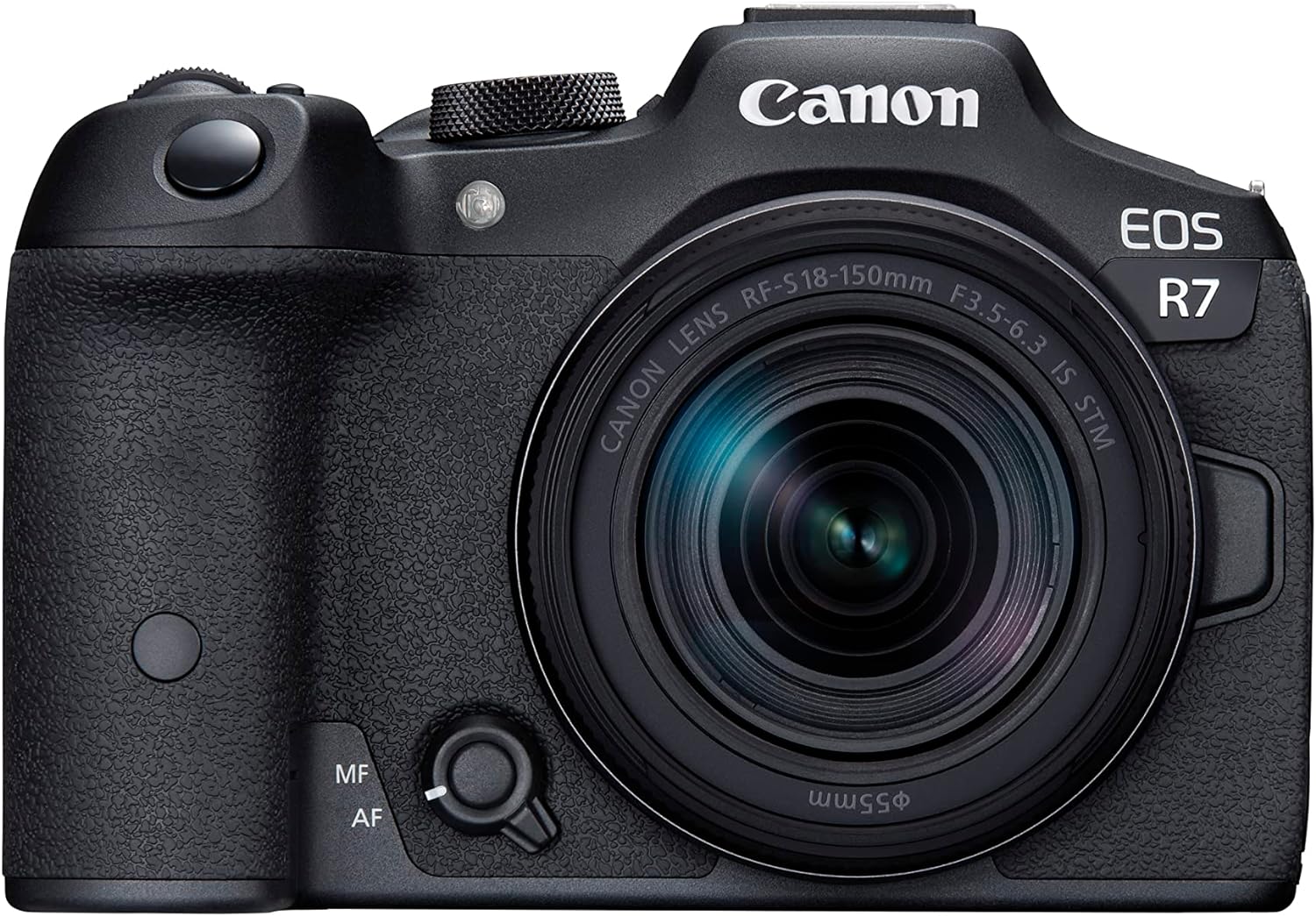 Canon EOS R7 Mirrorless Camera + RF-S 18-150mm F3.5-6.3 IS STM Lens - 32.5 MP, 15 fps | 4K Video, Wi-Fi, Bluetooth | Ideal for Wildlife, Connected High-Res image 0 Canon EOS R7 Mirrorless Camera + RF-S 18-150mm F3.5-6.3 IS STM Lens - 32.5 MP, 15 fps | 4K Video, Wi-Fi, Bluetooth | Ideal for Wildlife, Connected High-Res image 0